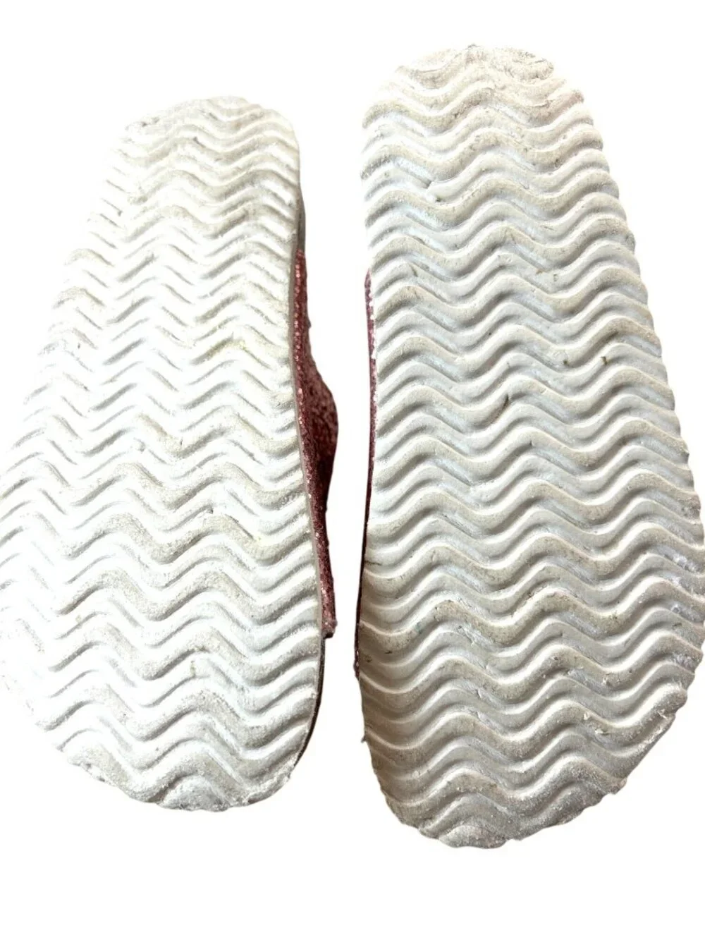 Sip Toddler Girls Sandals Slip-on Pink Sequined Size 7